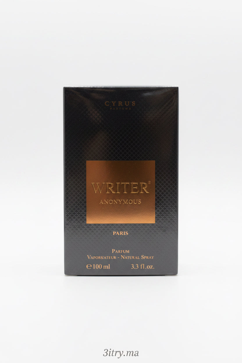 writer anonymous عطر
